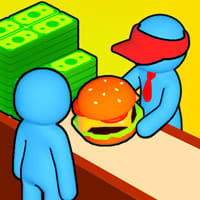 Burger Please! - Gameplay Walkthrough Part 1 Helper & Drive Thru Unlocked (Android, IOS)