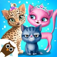 Cat Hair Salon Birthday Party - Play Fun Pet Kitten Care & Hair Salon Makeover Games For Girls