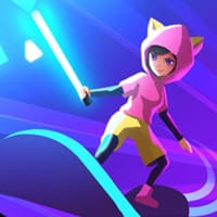 Cyber Surfer : EDM & Skateboard Game