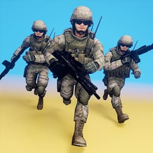 Infantry Attack: Battle 3D FPS no Jogos 360