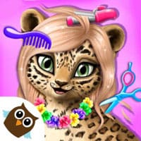 Play Jungle Animal Hair Salon - Wild Pets Haircut & Style Makeover Fun Kids Games By TutoTOONS