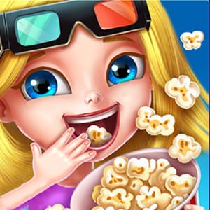 Kids Movie Night - Popcorn & Soda Part 1 - Best App Games For Kids - TabTale