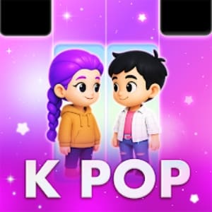 Kpop Tiles: Piano Rhythm Game - Song Golden Tutorial Music Rhythm Sound Arcade Fun Game Walkthrough