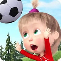 Masha and the Bear: Football Games for kids