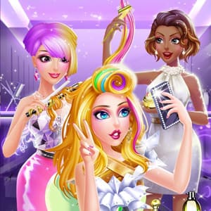 Superstar Hair Salon - Makeup & Make Over Game Video For Girls