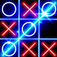 Baixar & Jogar Tic Tac Toe Glow: 2 Player XO no PC & Mac (Emulador)