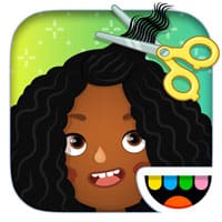 Playing Toca Boca Hair Salon 3