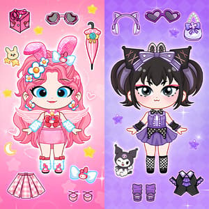 Vlinder Doll-Dress Up Games, Avatar Creator Gameplay #1 All Levels (Android, IOS)