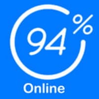 94% Online