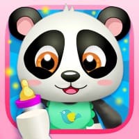 Baby Panda Boy Caring