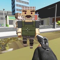 Block Pixel Cop: Gun Craft In Robbers World
