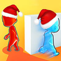 Christmas 3D Maze Hunt Or Catch