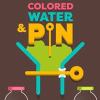 Colored Water & Pin