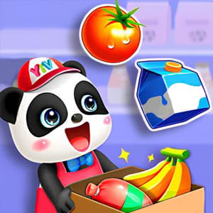 Cute Panda Supermarket