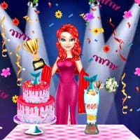 Mermaid Cake Cooking Design 1