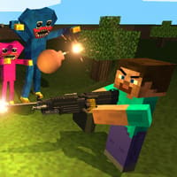 Minecraft Shooter : Huggy's Attack!