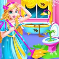 Princess Castle Room Cleaning