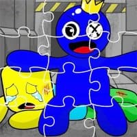 Rainbow Friend Cartoon Jigsaw