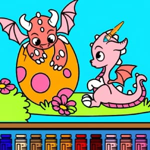 Coloring And Learn - Play Coloring And Learn Online at TopGames.Com