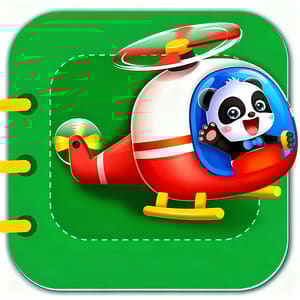 Baby Panda's Book of Vehicles