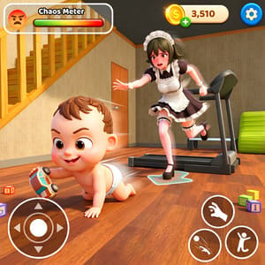 Baby Prank Chaos: Where Daddy