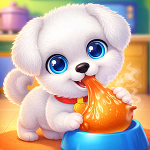 Cute Puppy Daycare Salon