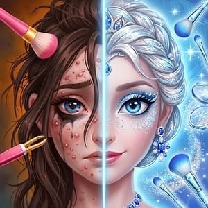Ice Princess Makeup Fever