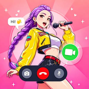 Idol Prank Video Call & Chat