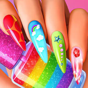 Nail Salon Games for Kids 2-5