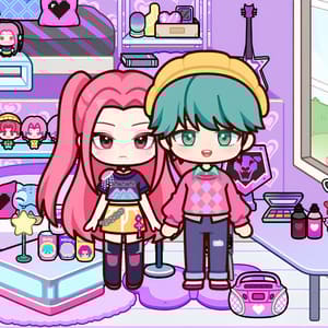 Nail Salon Shop - Makeup