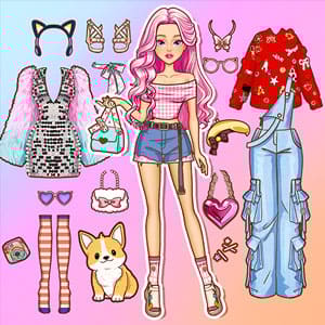 Paper Doll Diary: Dress Up DIY