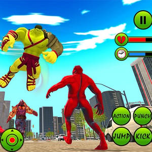 Spider Hero Rescue City