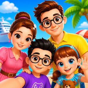 Summer Vacation Girl Game