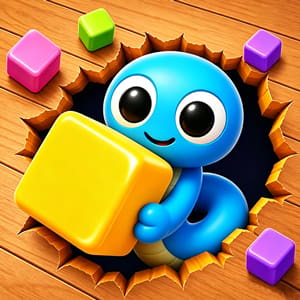 Worm Away: Color Sort Puzzle