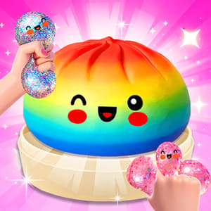 Coloring Book: Squishy Dumplings NeeDoh