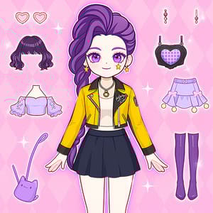 Idol Livestream: Doll Dress UP