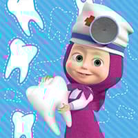 Masha And The Bear Dentist Game