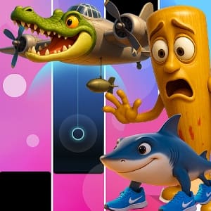 Piano Tiles: Italian Brainrot Animals