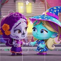 Super Monster Hallowen Jigsaw
