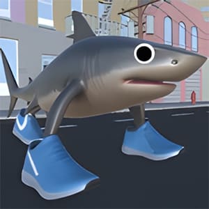Tralalelo Tralala Simulator: 3D Shark