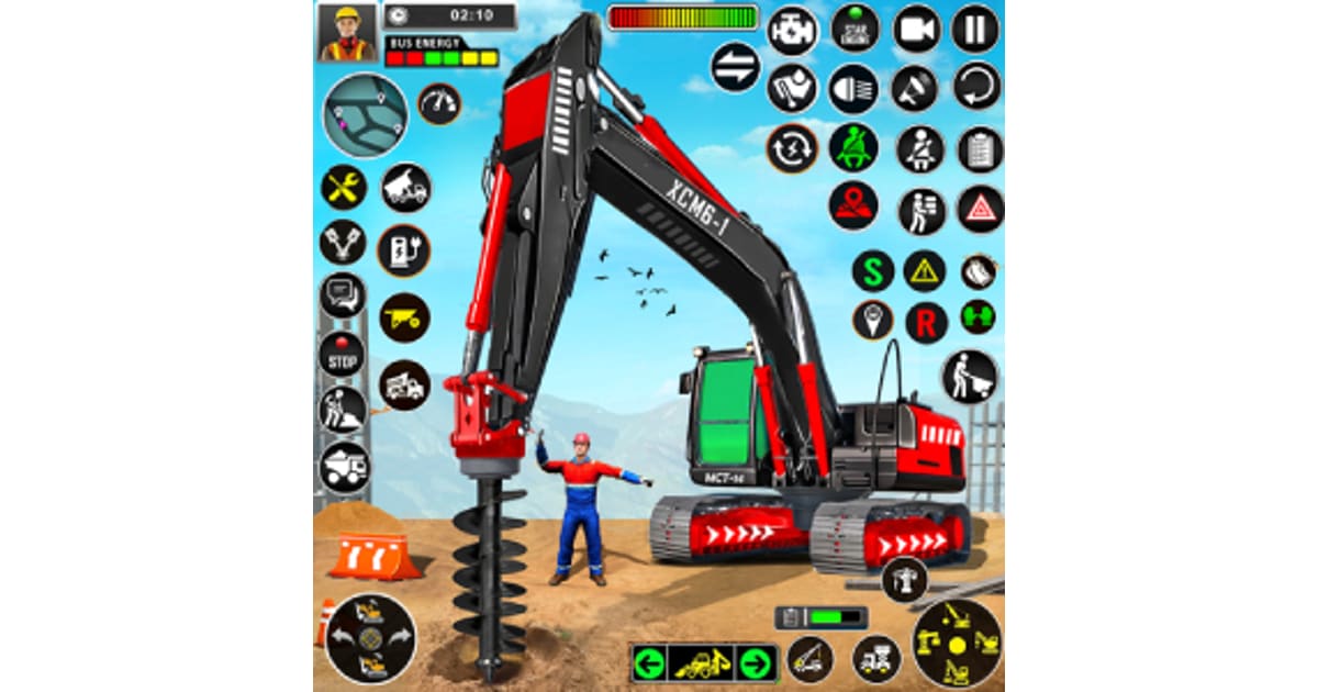 Download Excavator Crane Driving Sim and play Excavator Crane Driving ...
