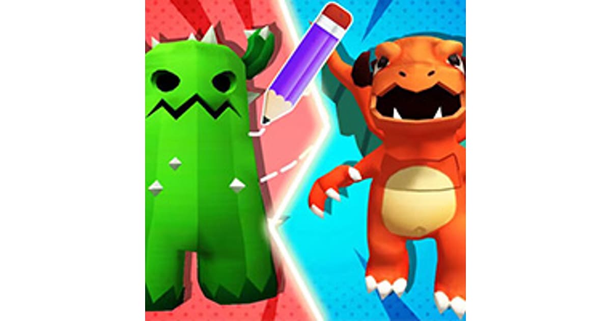 Battle Of Monster Drawing Play Battle Of Monster Drawing Online at