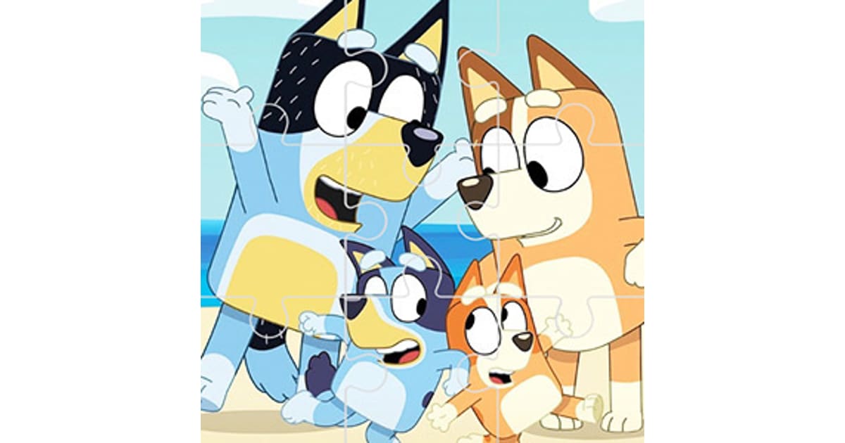 Bluey Jigsaw Online - Play Bluey Jigsaw Online at TopGames.Com