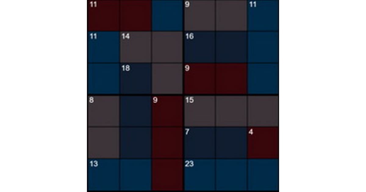 Daily Killer Sudoku - Play Daily Killer Sudoku Online at TopGames.Com