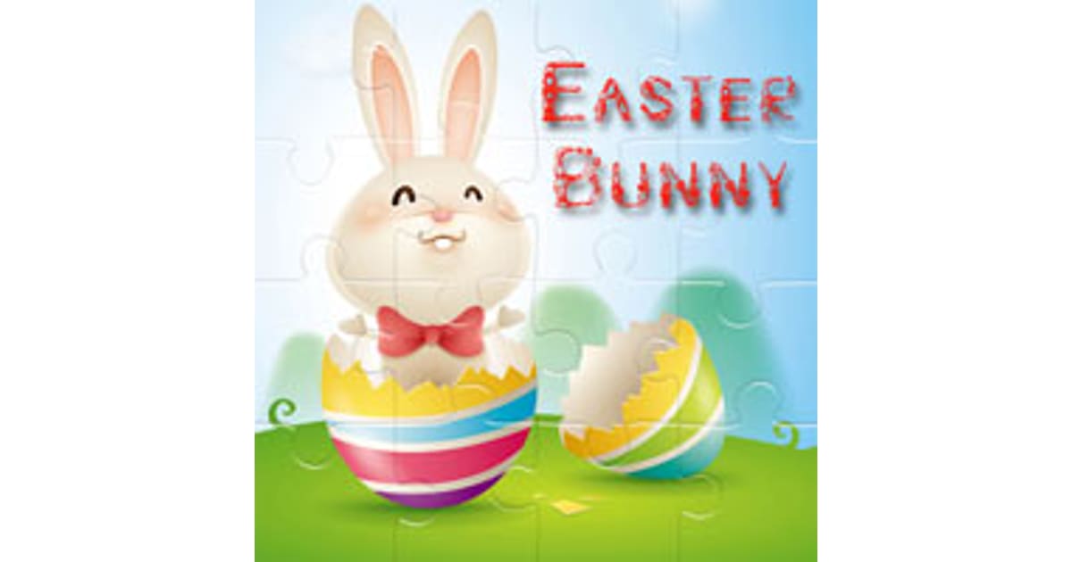 Easter Bunnies Puzzle - Play Easter Bunnies Puzzle Online at TopGames.Com