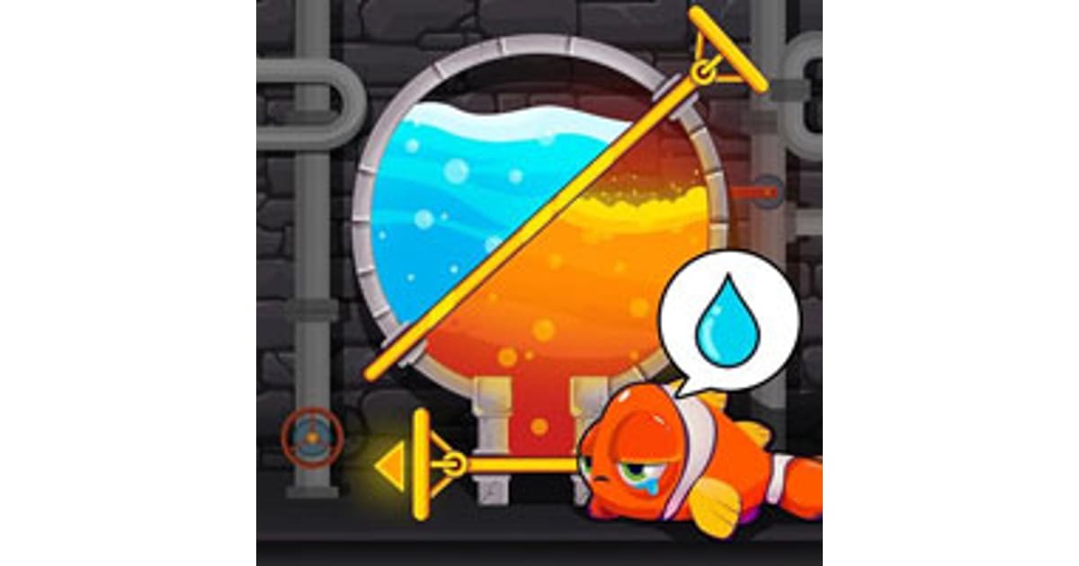 Fish Rescue Pin Pull - Play Fish Rescue Pin Pull Online at TopGames.Com