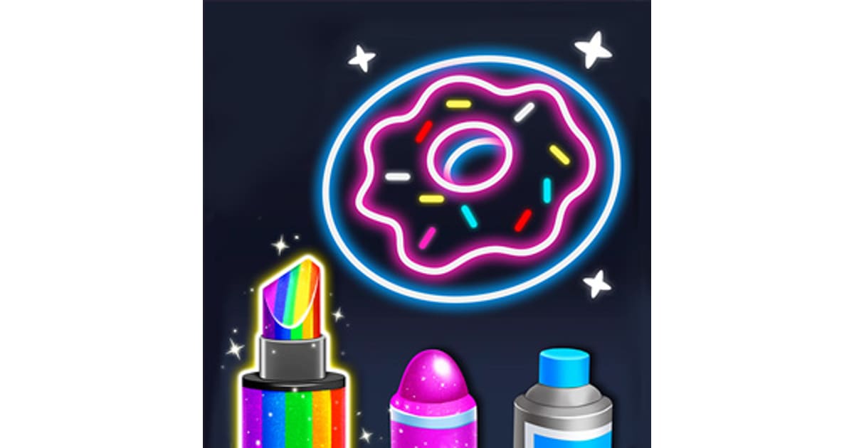 Kids Glow Paint Game Play Kids Glow Paint Game Online at