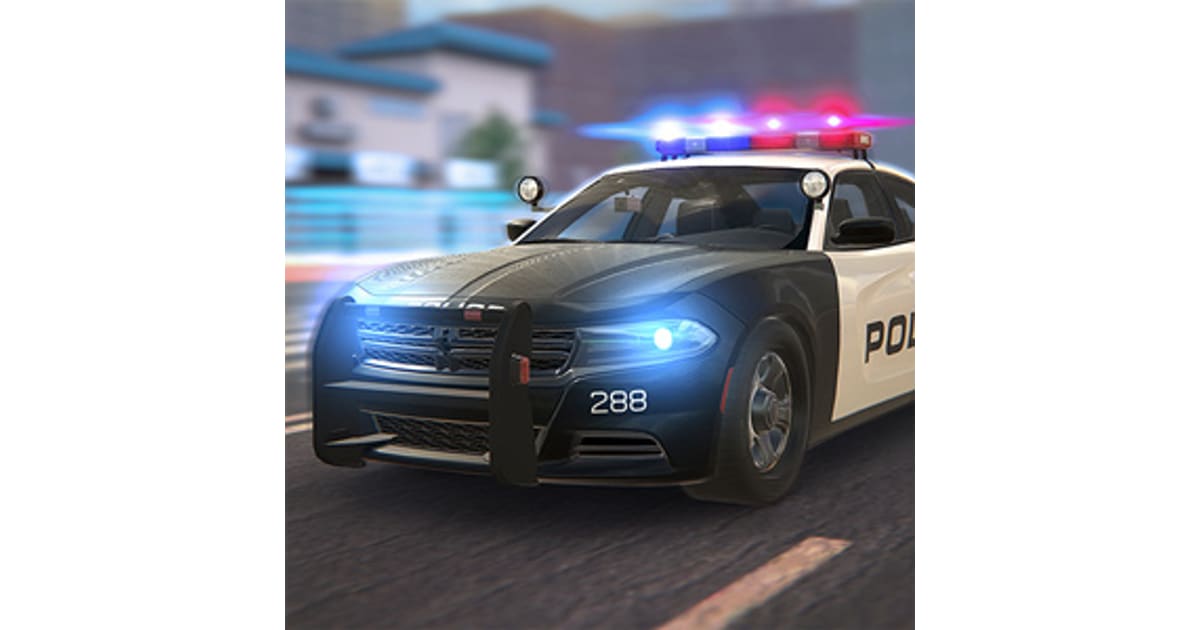 police car games simulator