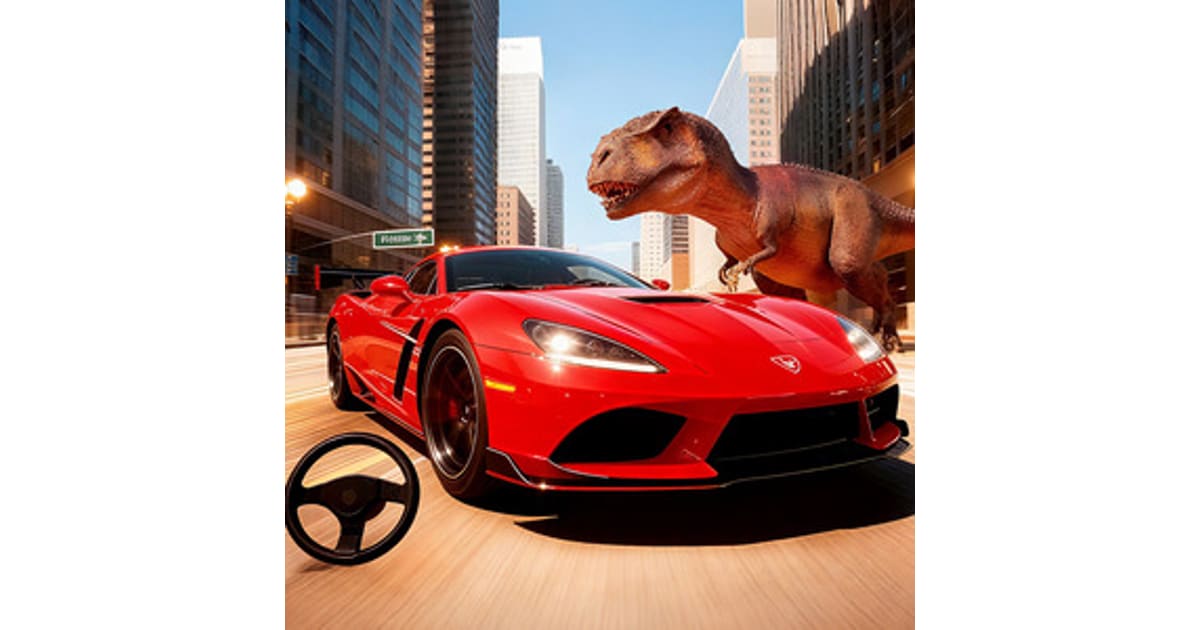 Race With Dinosaurs - Play Race With Dinosaurs Online at TopGames.Com