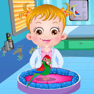 Baby Hazel Pet doctor